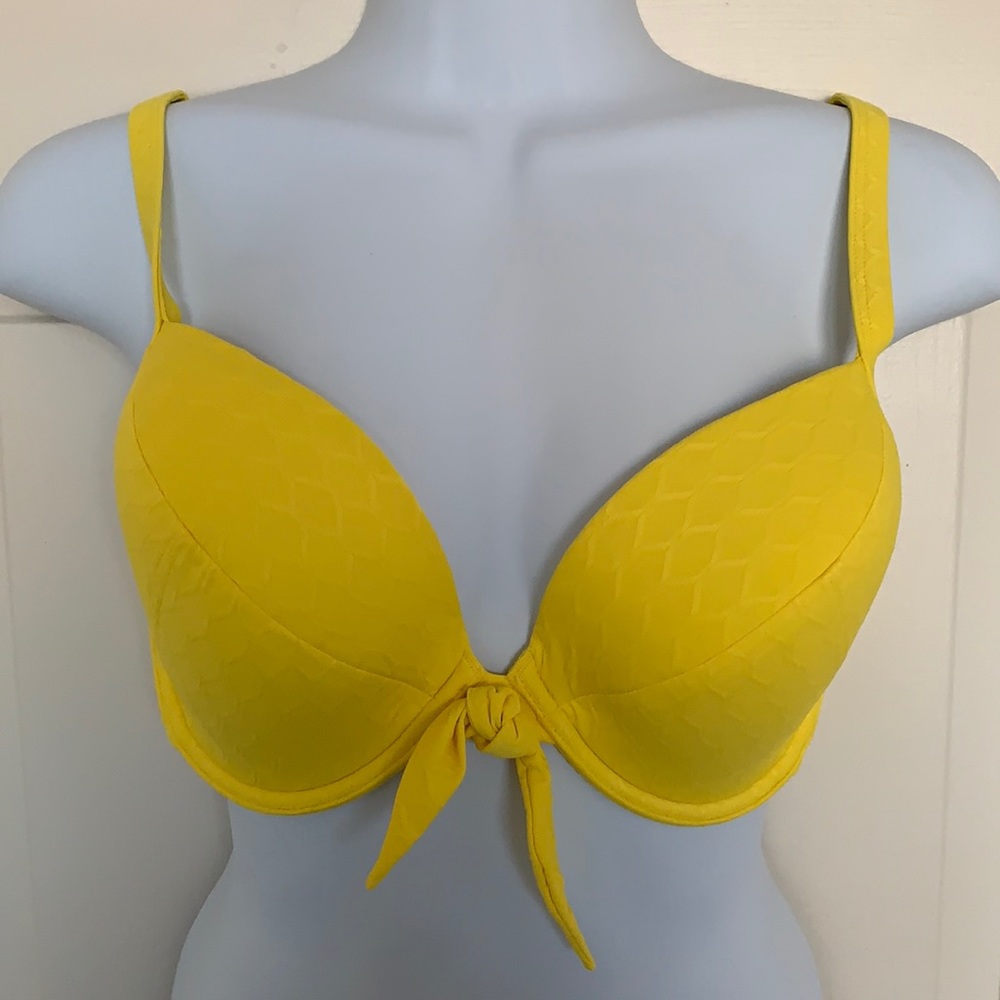 Chloe by Panache Yellow Bikini Top with Underwire